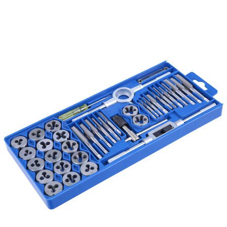 Tork Craft Tap & Die Set  In Plastic Case - 39 Piece