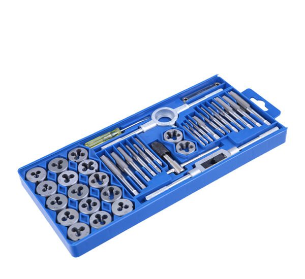 Tork Craft Tap & Die Set  In Plastic Case - 39 Piece