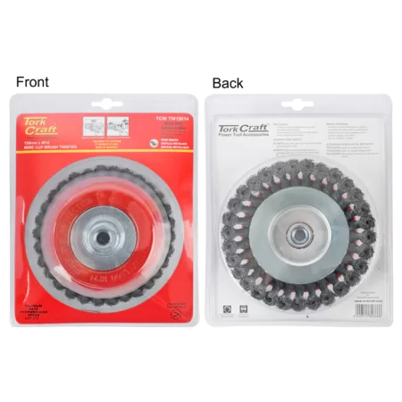 Tork Craft Wire Cup Brush Twisted 150mmxm14 Blister