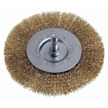 Tork Craft Wire Wheel Brush 63mmx6mm Shaft Blister