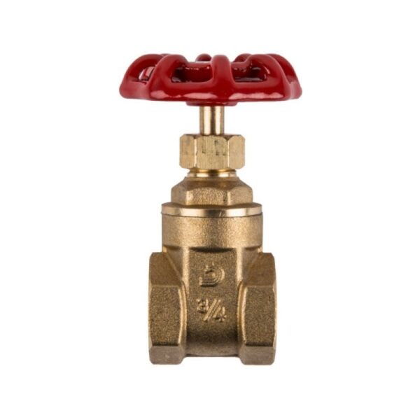 Torrenti Gate Valve- Brass  - Medium Duty -  20mm