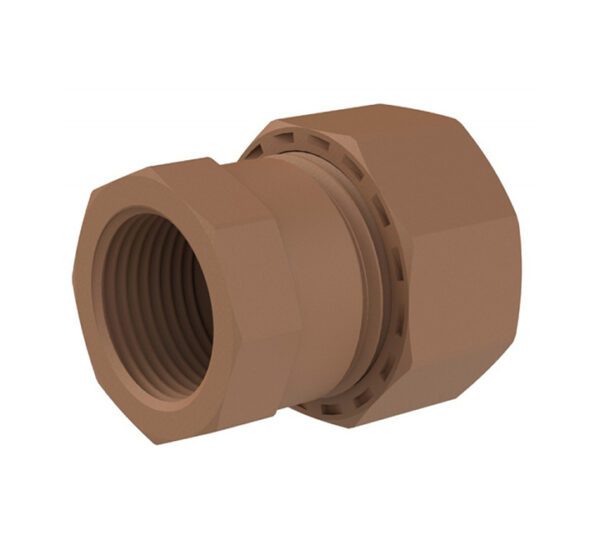 Unitwist Coupler - Straight - Cxfi  -22mm  x  3/4 Inch