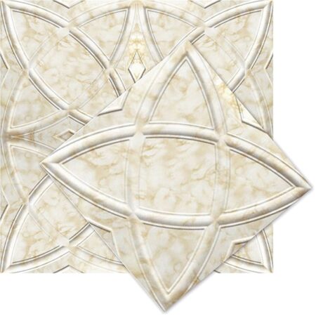 Upper Edge Polystyrene Tile  #2000 Beige Agate