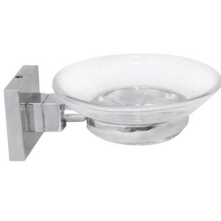 Wildberry Soap Dish Holder -  Stainless Steel &Zinc -Coda