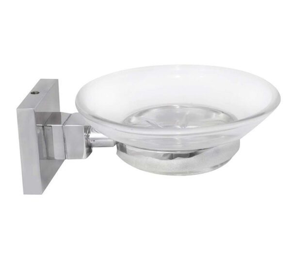 Wildberry Soap Dish Holder -  Stainless Steel &Zinc -Coda