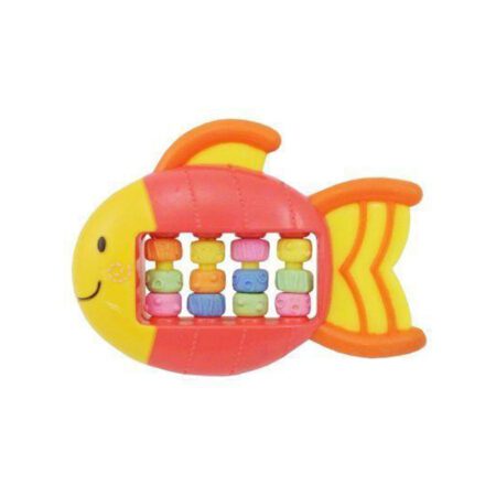 Whizzy Rattle Teether - Roller Fish