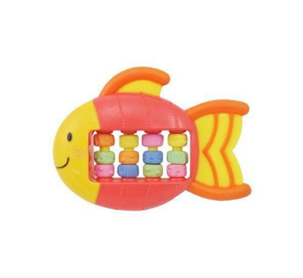 Whizzy Rattle Teether - Roller Fish