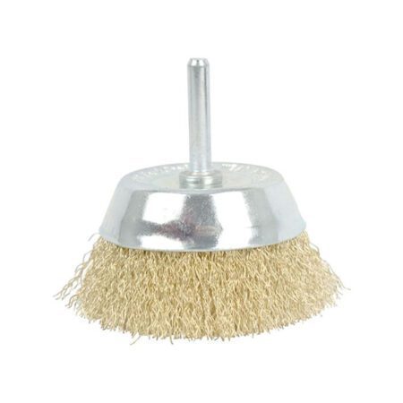 Tork Craft Wire Cup Brush 75mmx6mm Shaft Blister