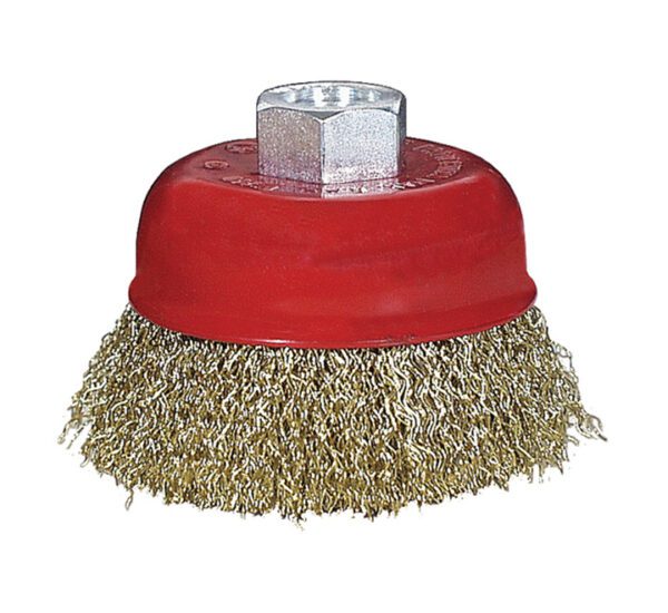 Tork Craft Wire Cup Brush Crimped 75mmxm14 Blister