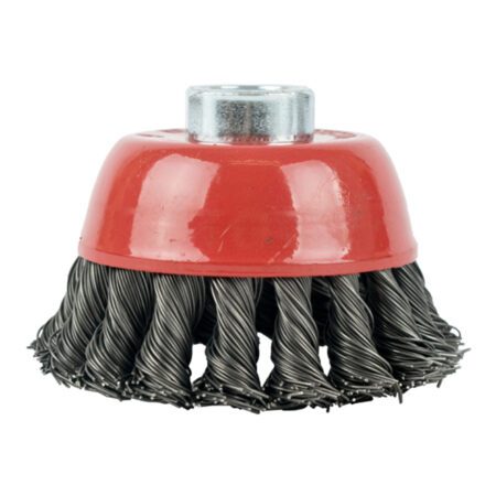 Tork Craft Wire Cup Brush Twisted 80mmxM14 Blister
