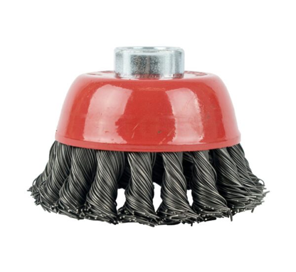 Tork Craft Wire Cup Brush Twisted 80mmxM14 Blister