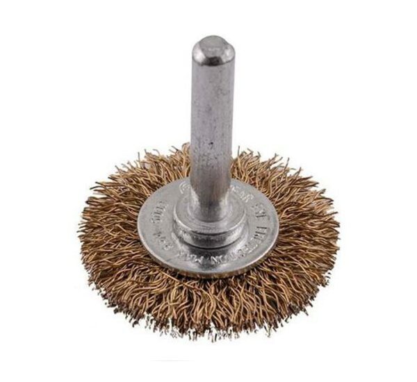 Tork Craft Wire Wheel Brush 38mmx6mm Shaft Blister