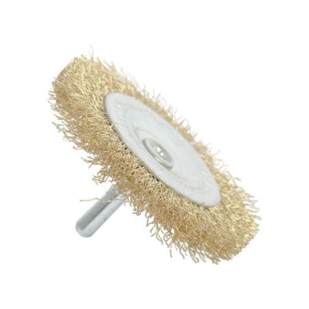 Tork Craft Wire Wheel Brush 75mmx6mm Shaft Blister