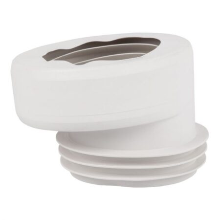 Wirquin Pan Connector Offset + Fins 110mm Ra374