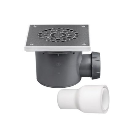 Wirquin Shower Trap Tourbillion - Square -  60mm