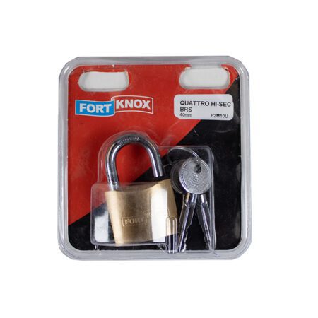 Fortknox  Quattro Hi-Sec Brass - 40mm - 1 Qty