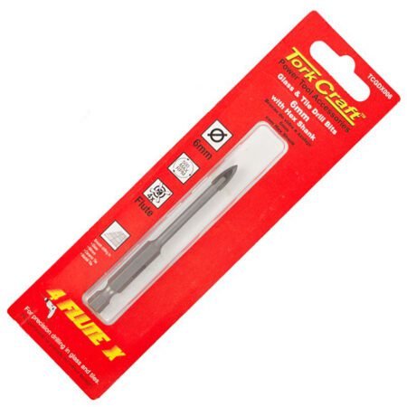 Tork Craft Glass & Tile Drill  6mm