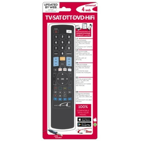 Jolly Line Universal Remote Webb 4 Devices