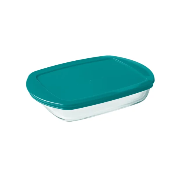 Pyrex Rectangular Dish With Lid  - 28 x 20cm - 1.6 Litres