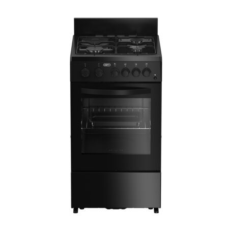 Defy 4 Burner Gas Stove - Black - DGS568
