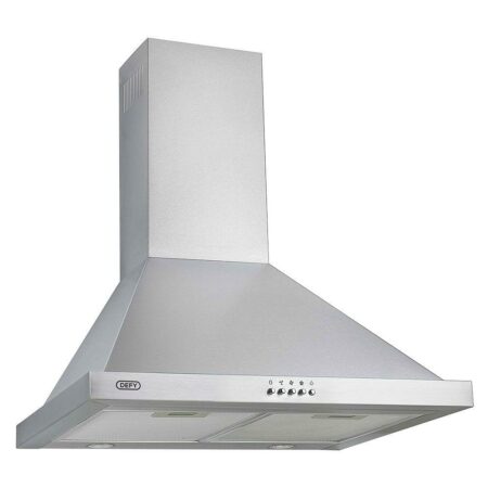 Defy Chimney 600 Hood - Silver - DCH311