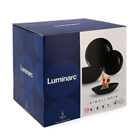 Luminarc Opal Black Dinner-ware Set - 12 Piece