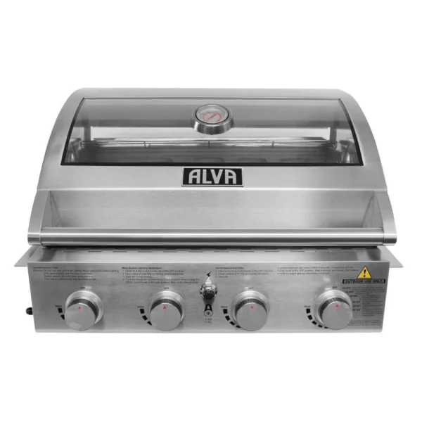Alva Mojave Barbecue - 4 Burner - Drop-In Gas Braai